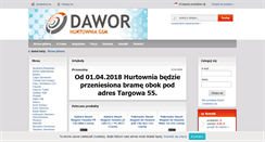 Desktop Screenshot of dawor.pl